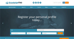 Desktop Screenshot of knowledge-web.co.uk